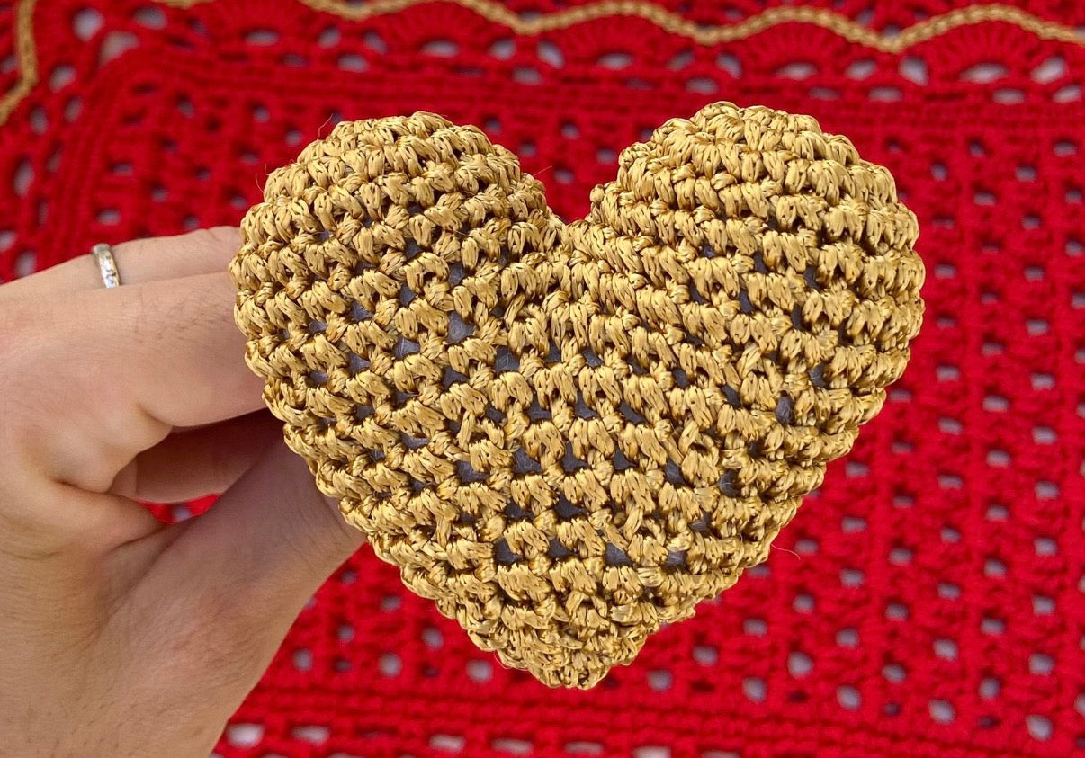 PORTA GUARDANAPO CORAÇÃO