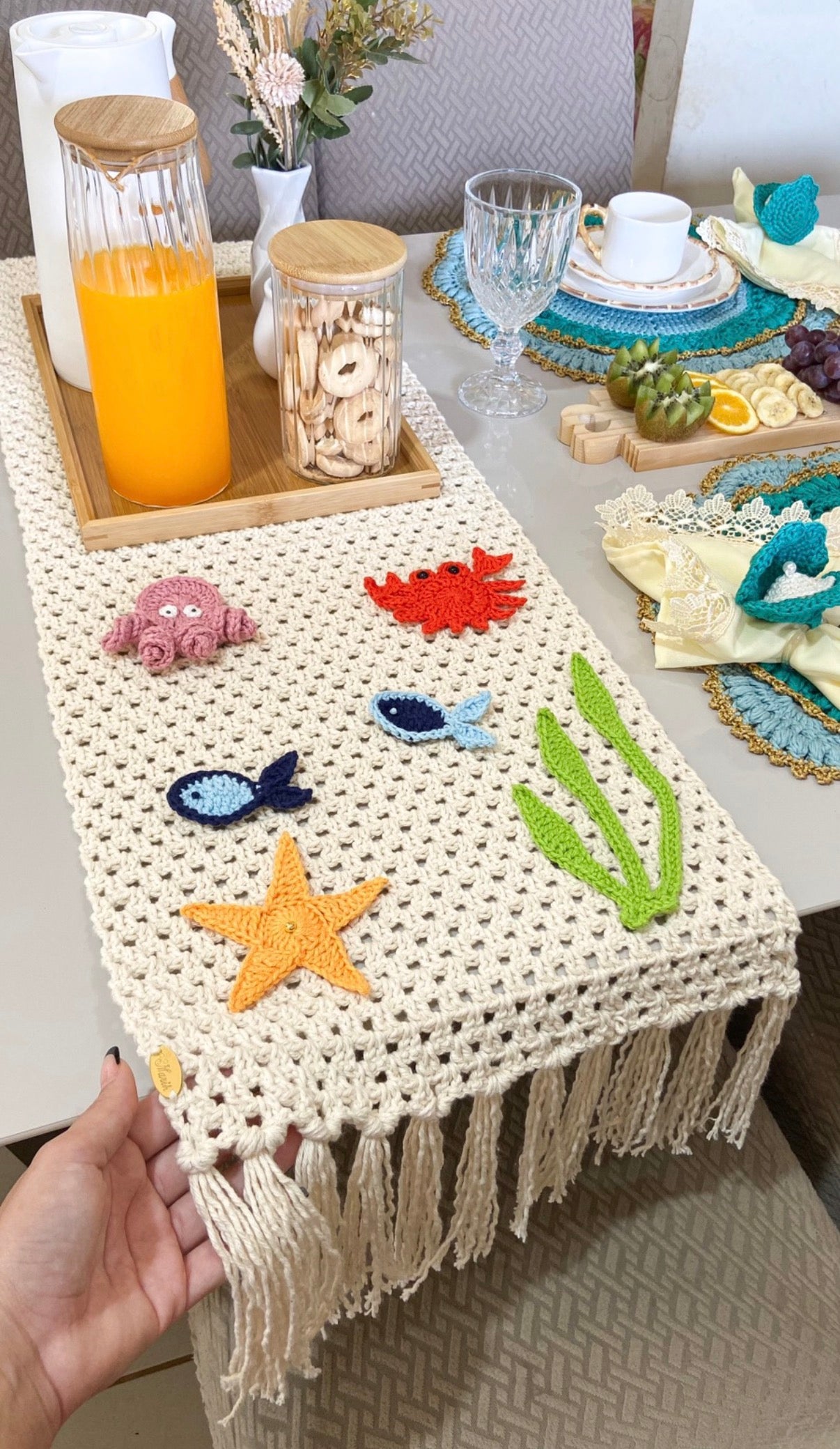 TRILHO FRUTOS DO MAR